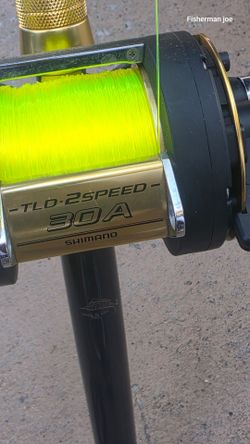 Shimano tld 30 reel/Star rod