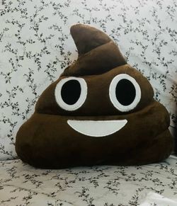 Emoji Expressions Emoji Poop Pillow,