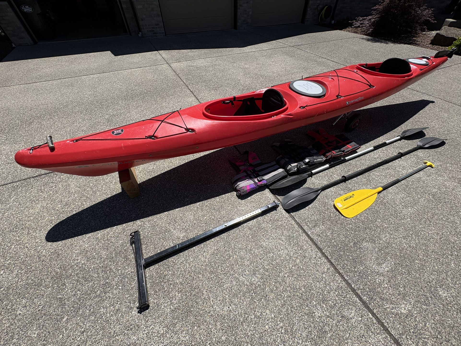 Carolina II Perception 17.5’ Tandem Kayak