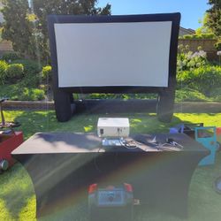 Inflatable Screen / Movie Night (READ DESCRIPTION)