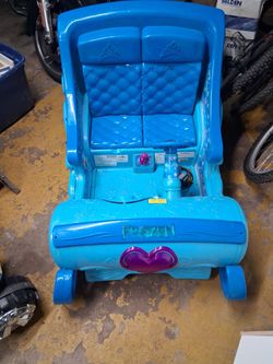 Motorized Frozen Sleigh