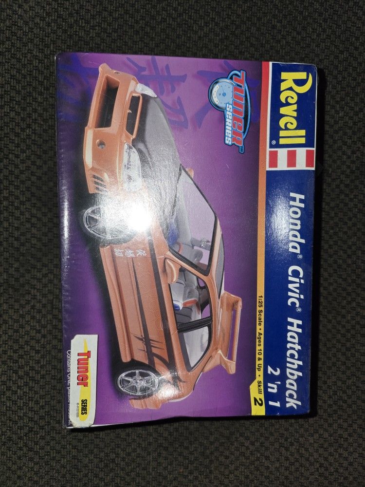 Vintage Honda Civic Hatchback Model Kit