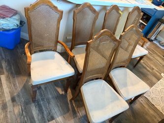 6 Dinning chairs