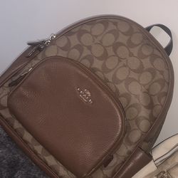 Brown Coach BackPack