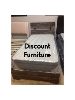 Twin Bed With Mattress
