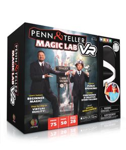 NEW! Penn & Teller VR Magic Lab - Virtual Reality Kids STEM Learning Set