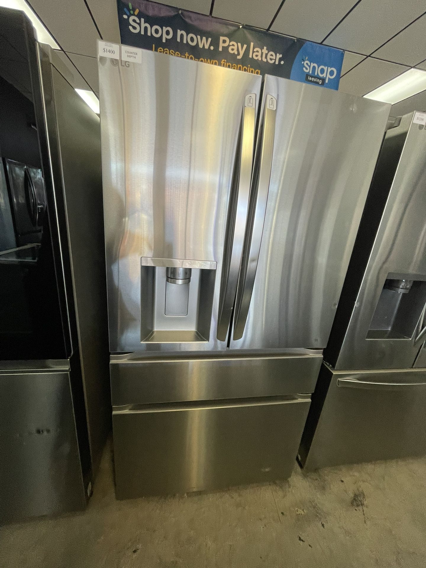 Lg 4 Door Counter Depth Max Refrigerator 
