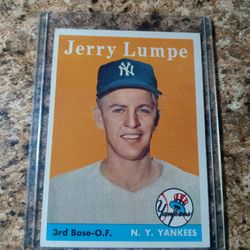 1958 Topps Jerry Lumpe Baseball Card #193.