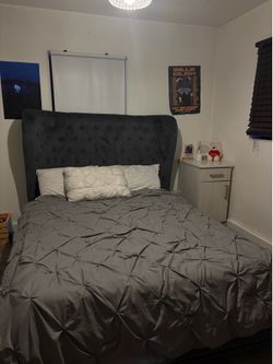 king bed set frame and mattress included