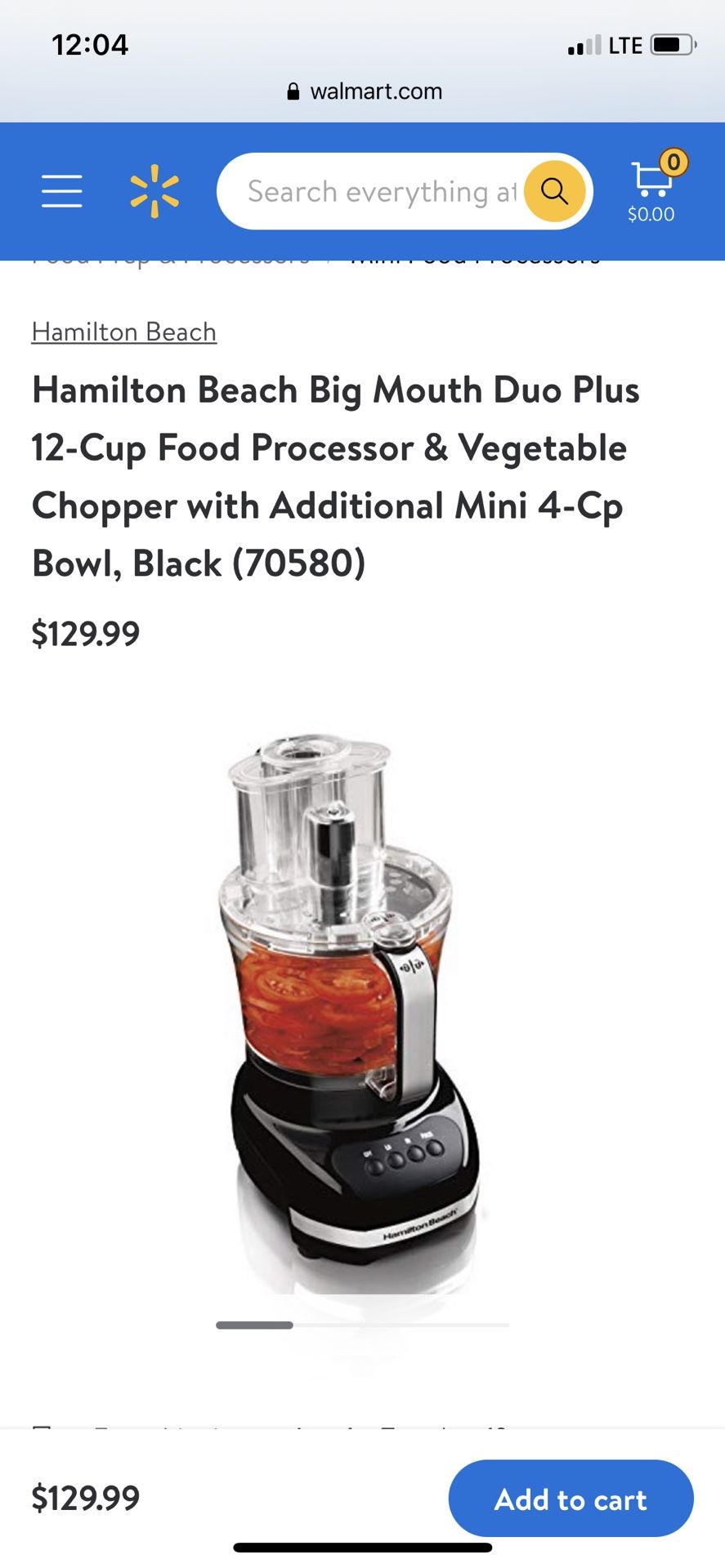 Hamilton Beach Big Mouth Plus