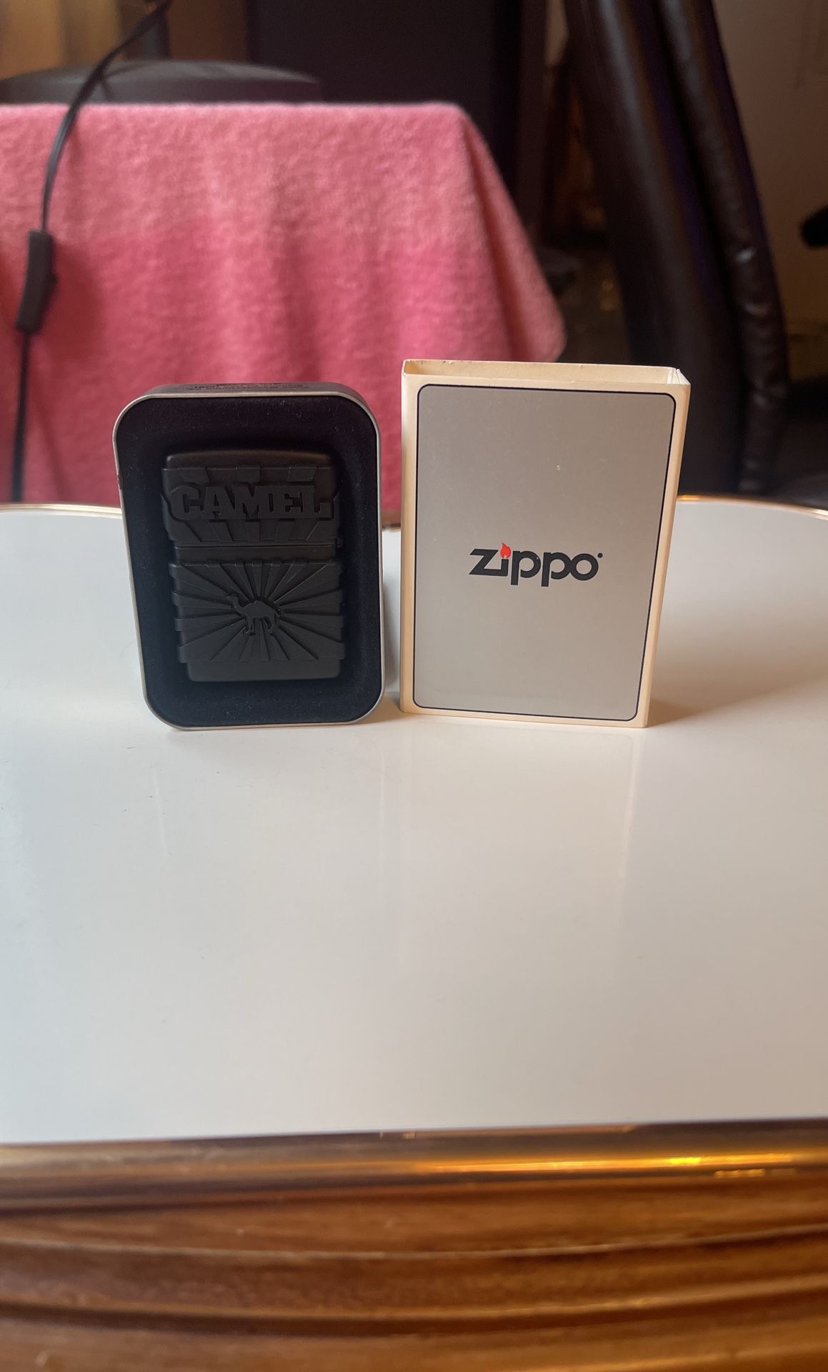 Zippo Camel Lighter Black