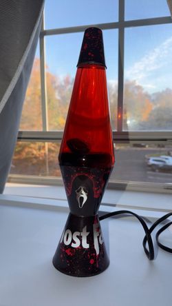 Red and Black Lava Lamp Ghostface