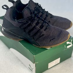 PUMA Axelion NXT Training Shoes Asphalt Black Gum Size 10 Men’s **NO BOX**