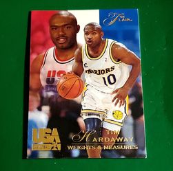 Tim Hardaway and Charles Barkley NBA Basketball Cards