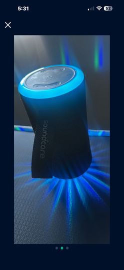 Glow Portable Wireless Speaker with Light Show