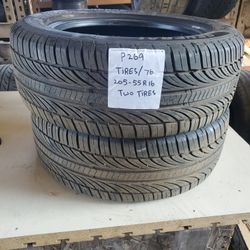 Tires 205 55R 16 (Two Tires Available)