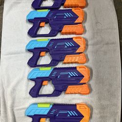 Lot Of 5 Water Guns