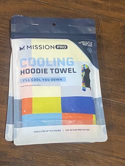 Mission Pro Cooling Hoodie Towel