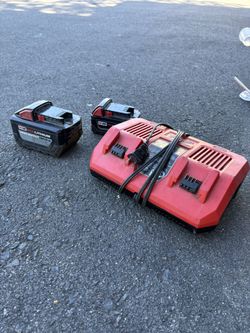 Milwaukee M18 Batteries And Rapid Charger
