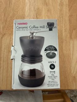 Hario Skerton ceramic coffee grinder w/ Blue Horse upgrade kit
