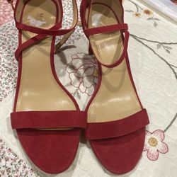 Red Micheal Kors Heels