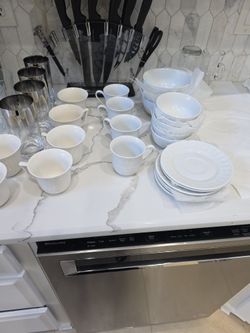 Bowls, Saucers, Cups