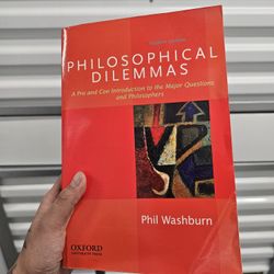 Philosophical Dilemmas By Phil Washburn