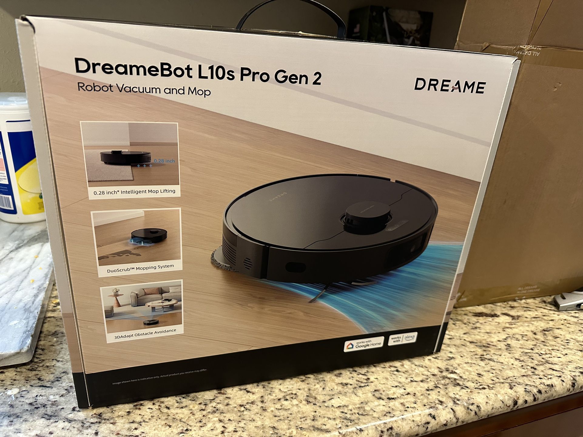 dreame L10s Pro Gen 2 Robot Vacuum and Mop Combo,