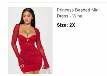 Red dress