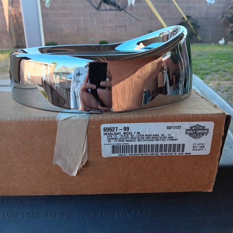 Harley Davidson Headlight Bezel