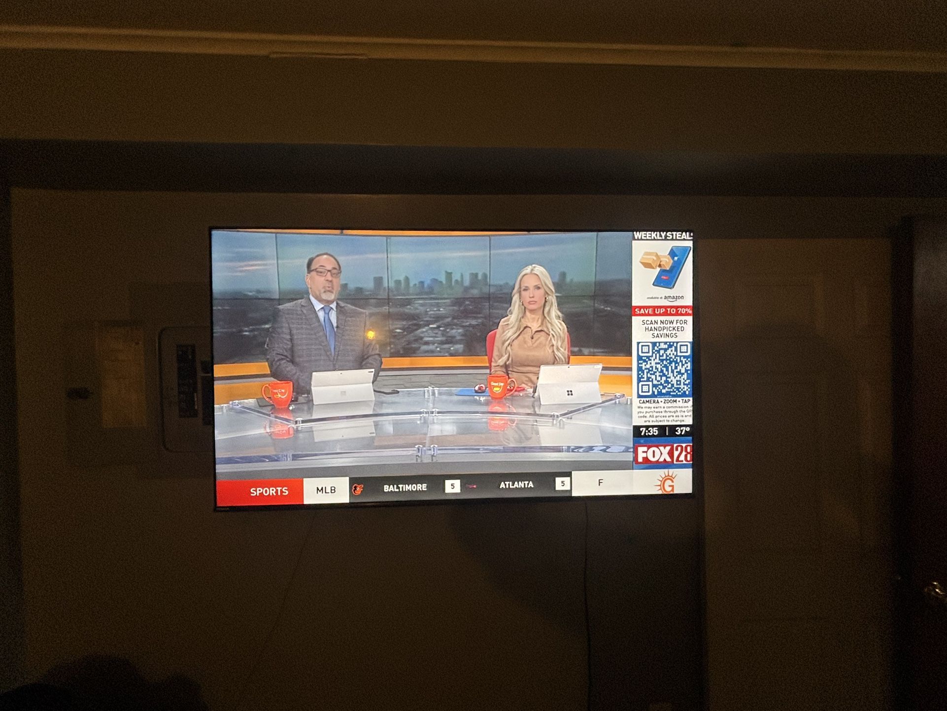 65” Toshiba Fire Tv