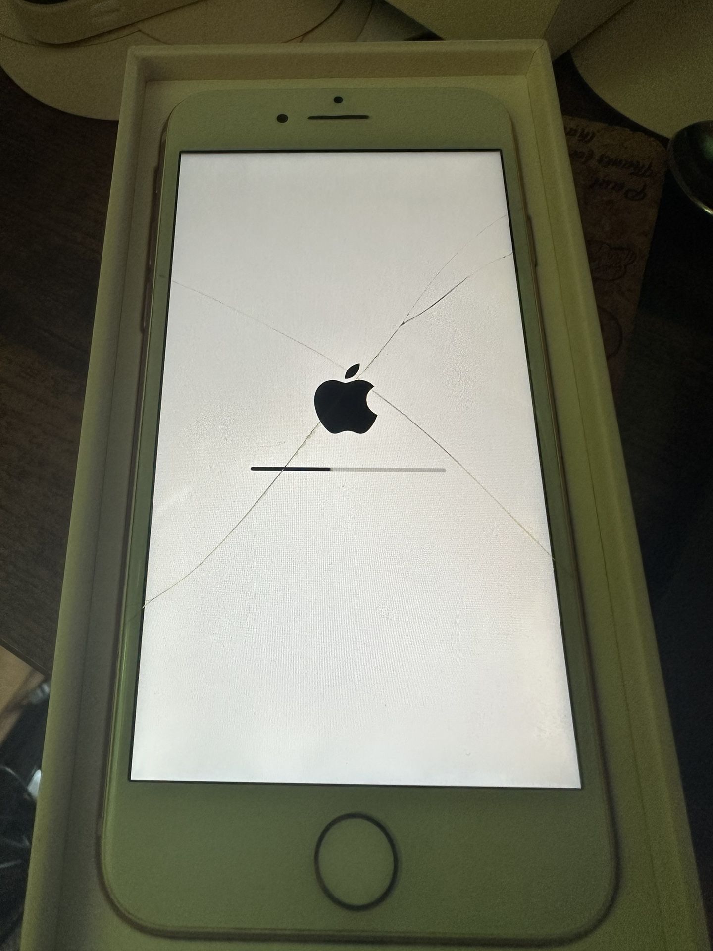 iPhone 8 64GB cracked screen