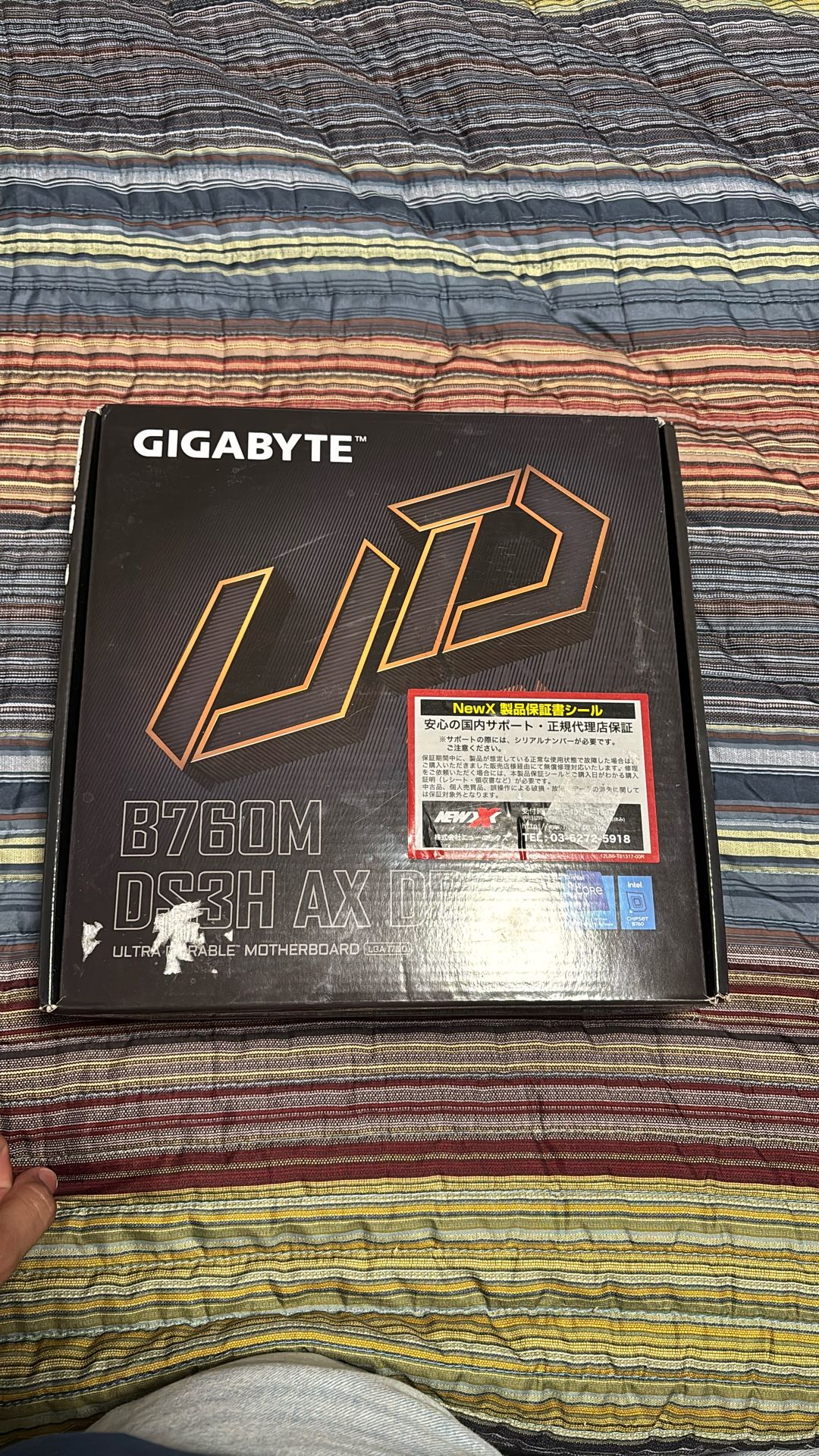 B760M DS3H AX DDR4 Ultra Durable Motherboard