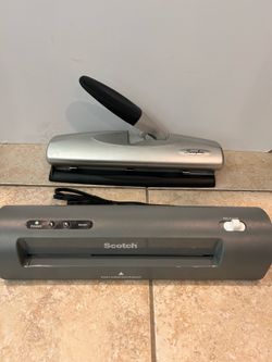 Laminator & Hole Puncher
