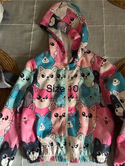 Cat jacket- lightweight size 10