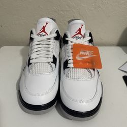 Jordan 4 White Cement