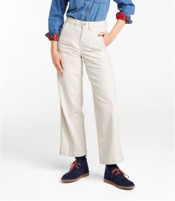 L.L. Bean Ivory Plus Size Pants 