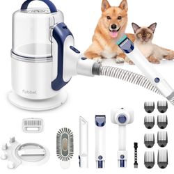 FLYBBWL Pet Grooming Vacuum Hair: Dog Hair Grooming Kit - Professional Dog Vacuum - Deshedding Vac for Pet