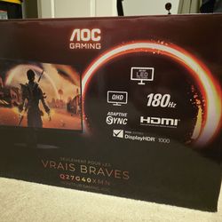 AOC 27 inch Mini-led Q27G40XMN Gaming Monitor