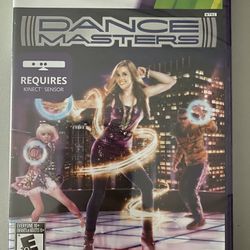 Dance Masters Xbox 360 Kinect Video Game (Microsoft Xbox 360, 2010) *New Sealed