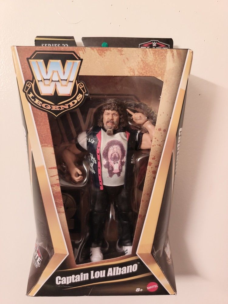 Captain Lou Albano Series 22 Figure