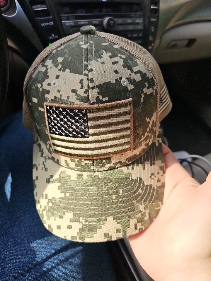 Camo Flag Hat