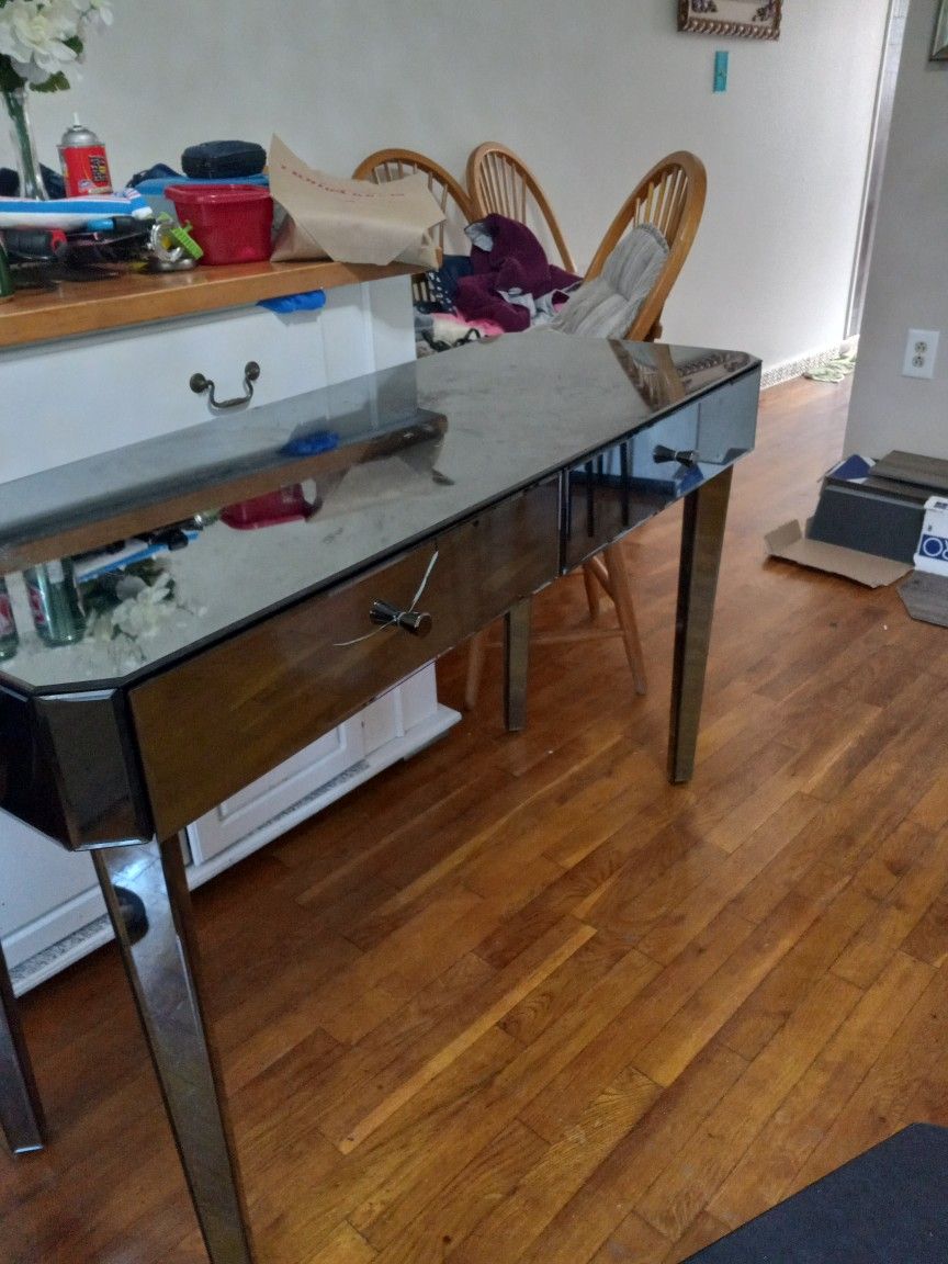 Console Table And Mirror