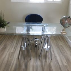 Glass Desk
