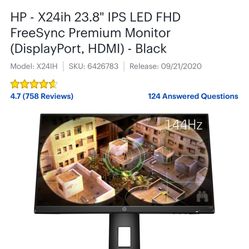 Gaming Monitor For Sale 