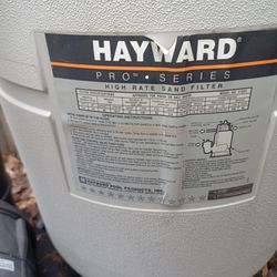 Hayward Sand Pool Pump/ Filter