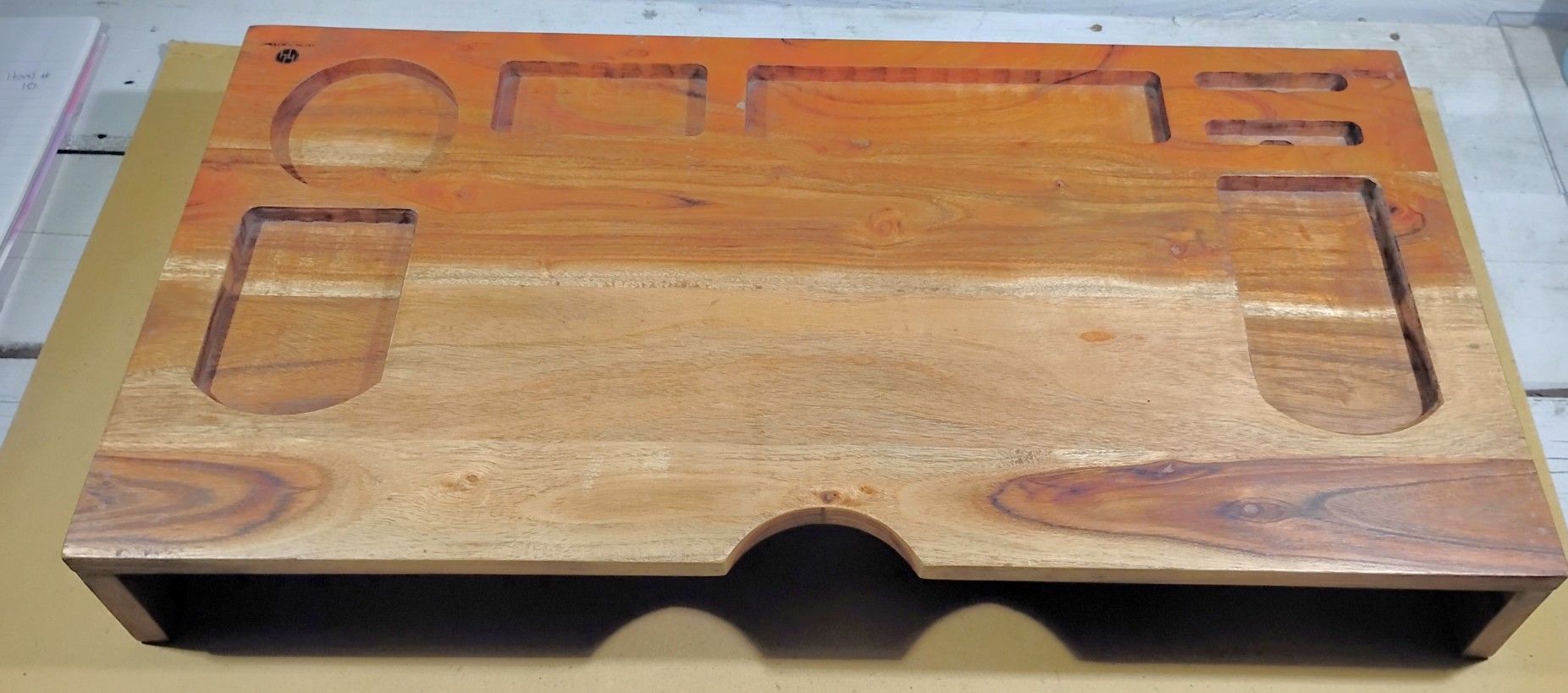 Wooden Laptop Stand / PC Shelf