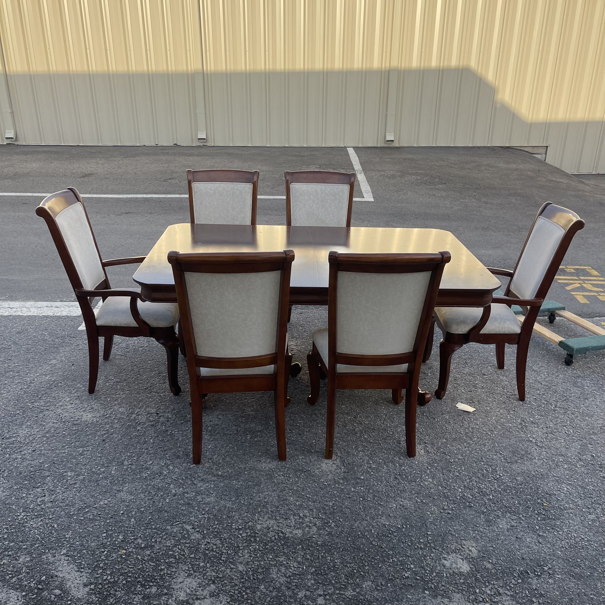 Dining Set 6 Seat Table and Chairs