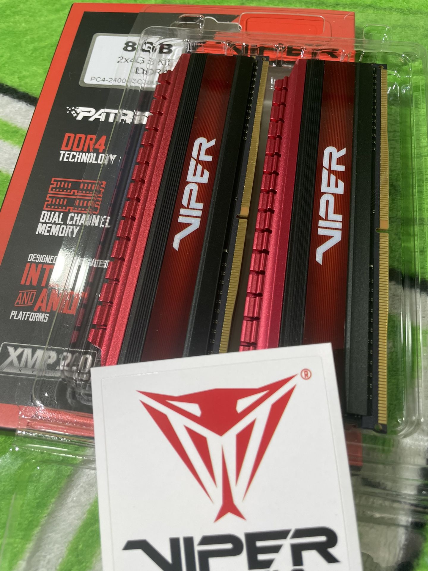 Patriot Viper Memory Series 4 3000MHz 8GB Dual Channel DDR4 2x4GB Kit