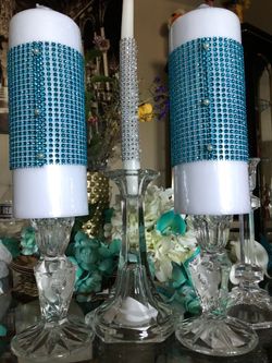 Unity candle set with stands great price